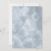 Feeling Witchy Bats Moon Gray Sky Halloween Party Kaart (Achterkant)