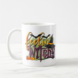 Feeling Witchy Halloween Koffiemok