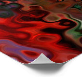 Feelings abstract 495yb poster (Hoek)