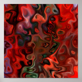 Feelings abstract 495yb poster