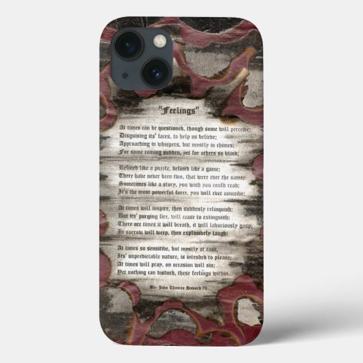 Feelings Case-Mate iPhone Case (Achterkant)