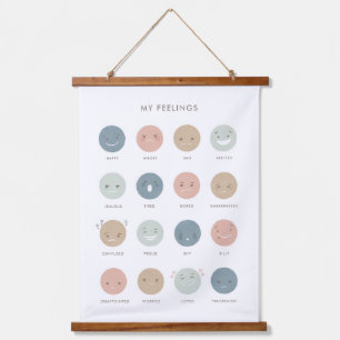 Feelings Emoties Chart Classroom Decor Hangend Wandkleed