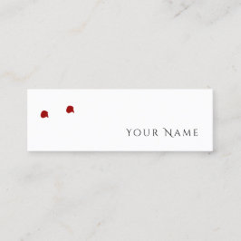 FEELLE BITEY Funny Vampire Personal Calling Card Contactkaartje