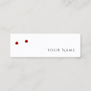 FEELLE BITEY Funny Vampire Personal Calling Card Contactkaartje