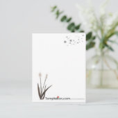 Feels als vliegen briefkaart (Staand voorkant)