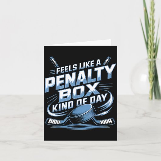 Feels Like A Penalty Box Kind Of Day  Kaart (Voorkant)