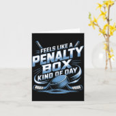Feels Like A Penalty Box Kind Of Day  Kaart (Gele Bloem)
