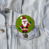 Feelt Santa 2021-Button Ronde Button 7,6 Cm (In situ)