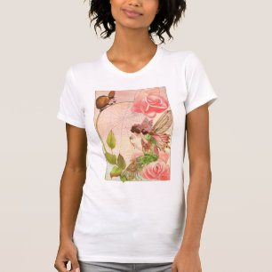 Féerie d'aquarelle - T-shirt de dames