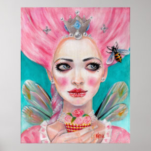 Féerie Marie Antoinette Cupcake - affiche de la re