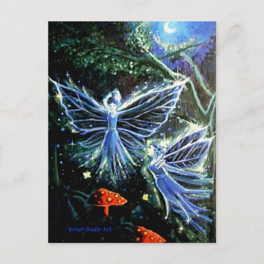Féeries Blue Moon - Carte postale (Devant)