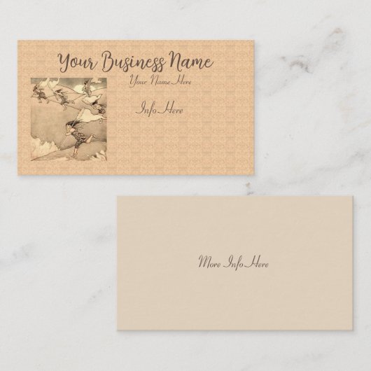 Féeries éoliens captant Carte de visite éolien (Devant / Derrière)