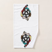Féeries Et Serviettes De Bain Pentacle (Serviette à main)