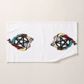 Féeries Et Serviettes De Bain Pentacle (Serviette à main)