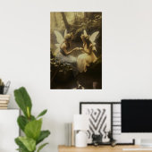 Fées dans l'affiche d'art de la forêt Impression v (Bureau à domicile)