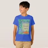 Fées dans le T-shirt de l'enfant sur mesure du jar (Devant entier)