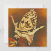 Fées dansantes Carré senti Invitation (Devant)