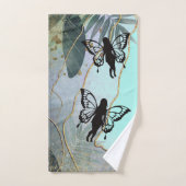 Fées d'Imaginaire de feuillage Personnalisées (Serviette à main)