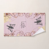 Fées d'Imaginaire Floral Personnalisées (Serviette à main)