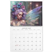 Fées d'ivoire et de chauve-souris par Calendrier d (Jan 2026)