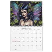 Fées gothiques par Ivy et Bat Art Calendrier (Feb 2027)