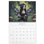 Fées gothiques par Ivy et Bat Art Calendrier (Mar 2027)