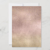 Fées magiques Invitation de la 5e fête d'anniversa (Dos)