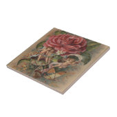 Fées vintages et papillons Carreaux en céramique (Côté)