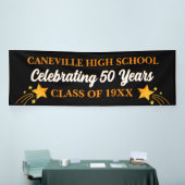 Feest! 50 jaar! 12 ft grote klasse reünie banner (Beurs)