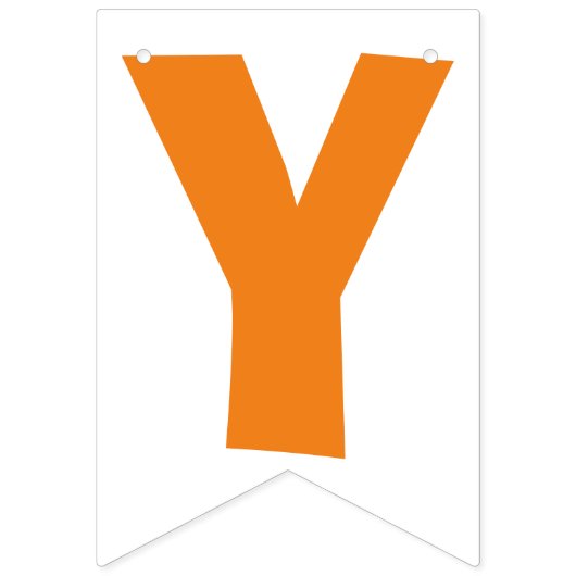 FEest! 🎉 Aangepaste feestbanner slinger ontwerp Vlaggetjes (Tweede vlag)