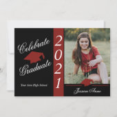 Feest Afstuderen met foto Kaart (Voorkant)
