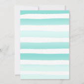 Feest als een ananas verjaardag uitnodiging (Achterkant)