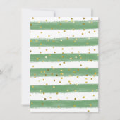 Feest als een dinosaurusverjaardag kaart (Achterkant)