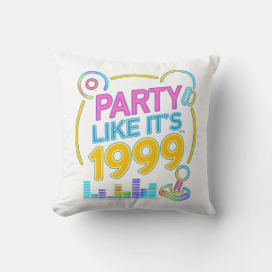 Feest Als Het 1999 Is®™ – Neon Soundtrack Kussen