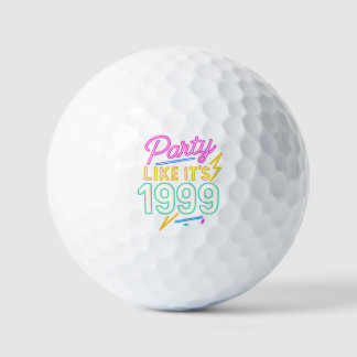 Feest Als Het 1999 Is®™ – Neon Voltage Golfballen