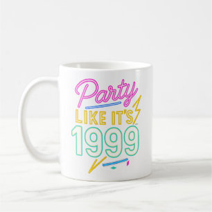 Feest Als Het 1999®™ Is – Neon Voltage Koffiemok