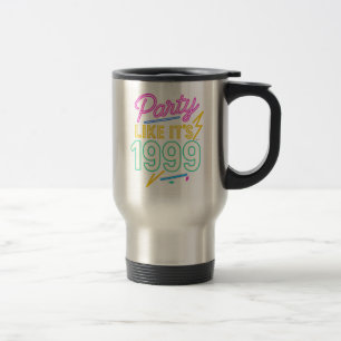 Feest als het 1999 is®™ – Neon Voltage Reisbeker