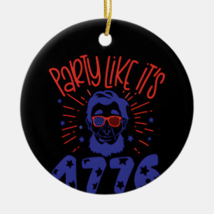 Feest alsof het 1779 Treding is Keramisch Ornament