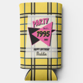 Feest alsof het de jaren 90 geel geruite verjaarda (Voorkant)