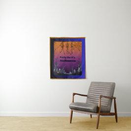 Feest alsof het Halloween Tapestry is Wandkleed