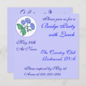 Feest bij de Sweet Hydrangea Brug Kaart (Voorkant / Achterkant)