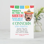 Feest, Cinco de mayo Uitnodiging met foto (Staand voorkant)