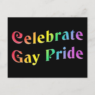 Feest de Gay Pride Briefkaart