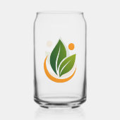 Feest Drink Glass Blikvorm Glas (Achterkant)