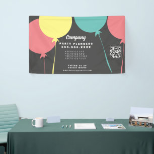 Feest Evenementenplanner Ballonnenbedrijf Spandoek