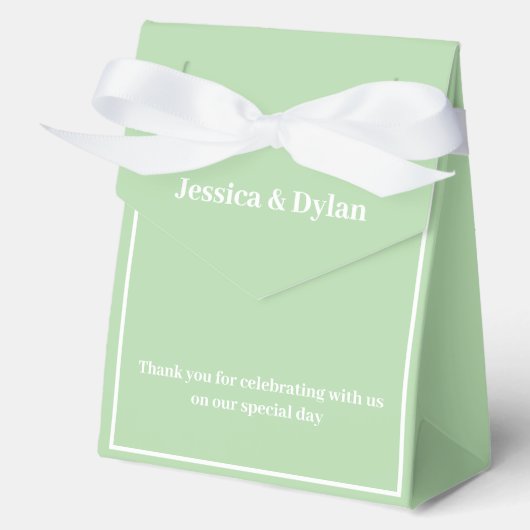 Feest Favor Doos Bedankdoosjes (Voorkant)