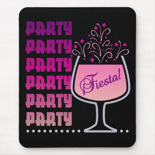 Feest - Fiesta mousepad Muismat (Voorkant)