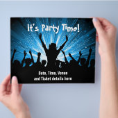 Feest Flyer (Hand)