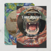 Feest in de Tiki Bar Rum Drankjes Kaart (Voorkant / Achterkant)