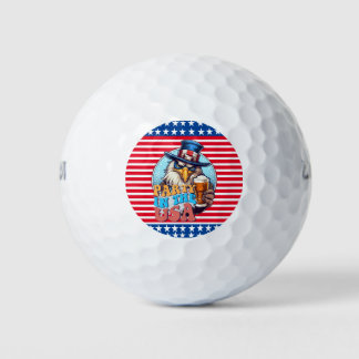 Feest In de VS GOLFER Golfballen